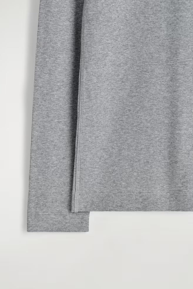 Gray fabric on a white background