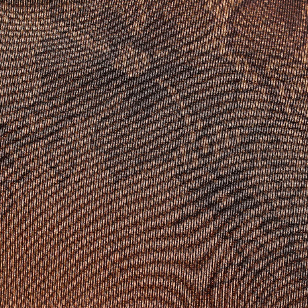Close-up of brown fabric texture