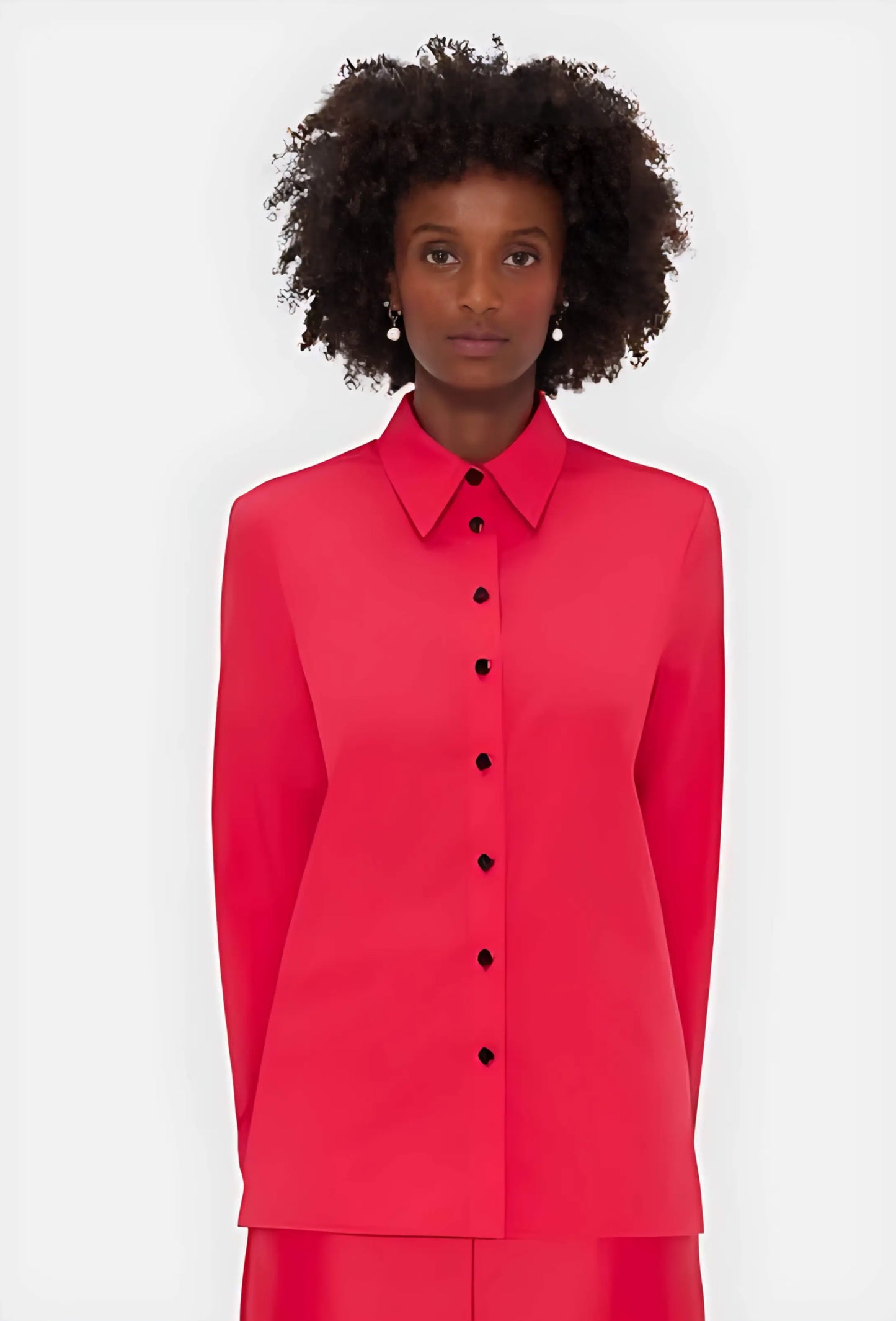 Rosaline Shirt – Architectural Softness for Sovereign Dressing