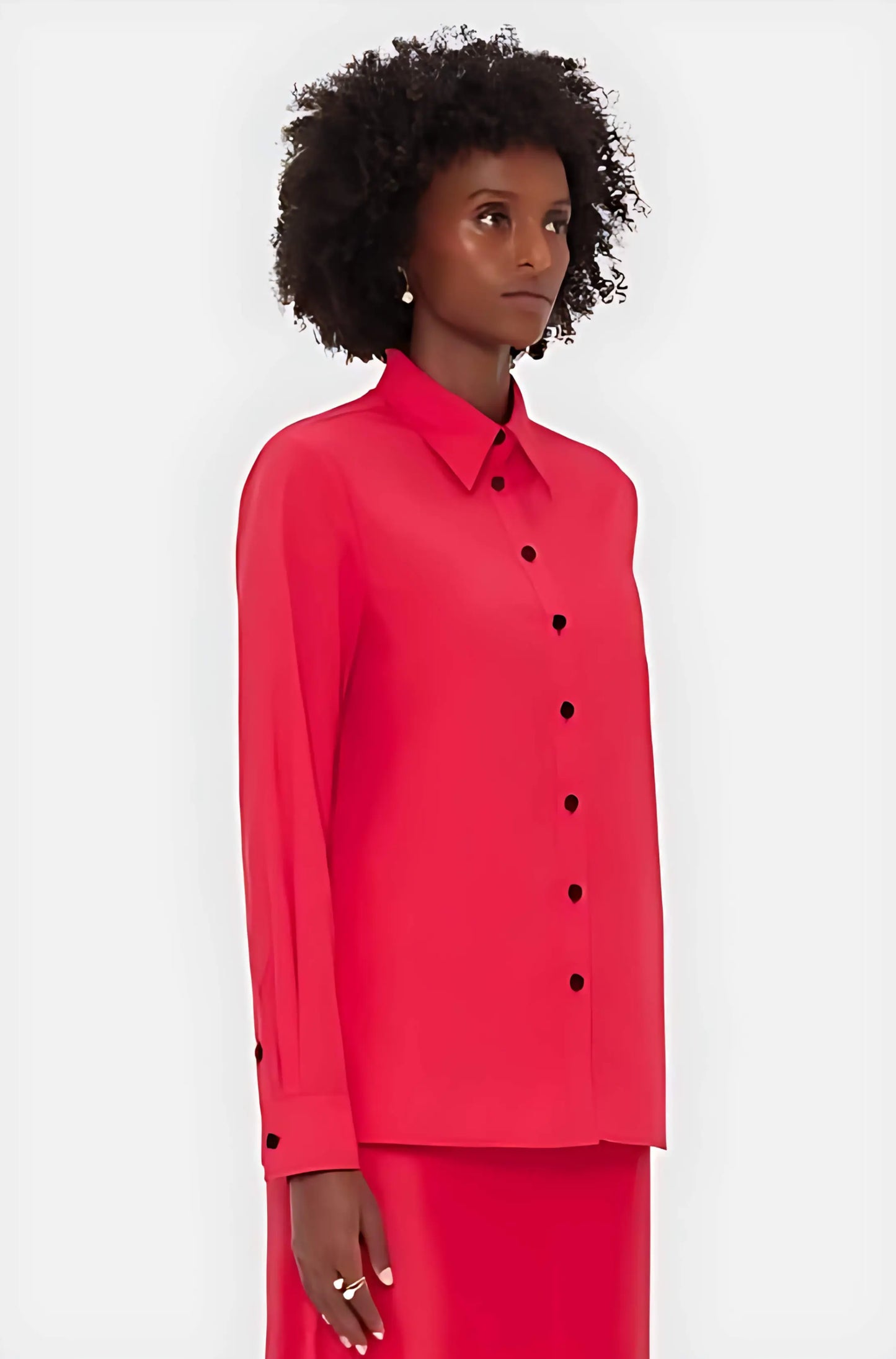 Rosaline Shirt – Architectural Softness for Sovereign Dressing