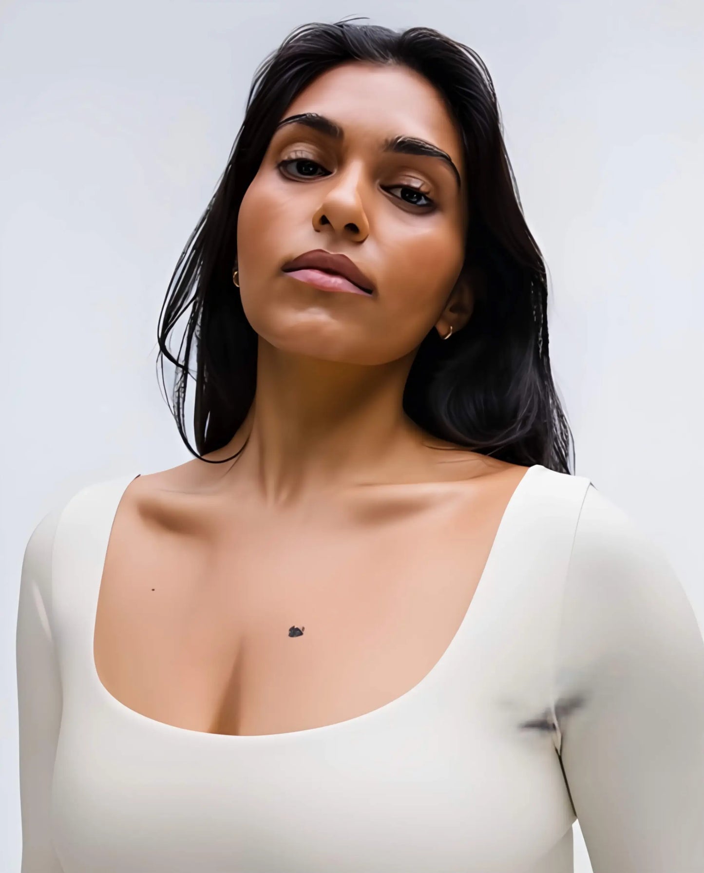 Wundermost Ultra-Soft Nulu Square-Neck Bodysuit – Second-Skin Architecture for the Sovereign Form